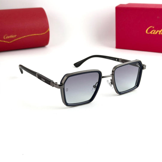 Cartier Santos Square – Blue Gradient