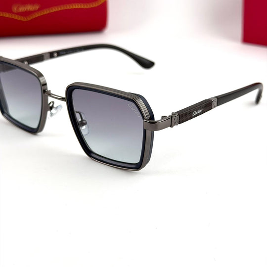 Cartier Santos Square – Blue Gradient
