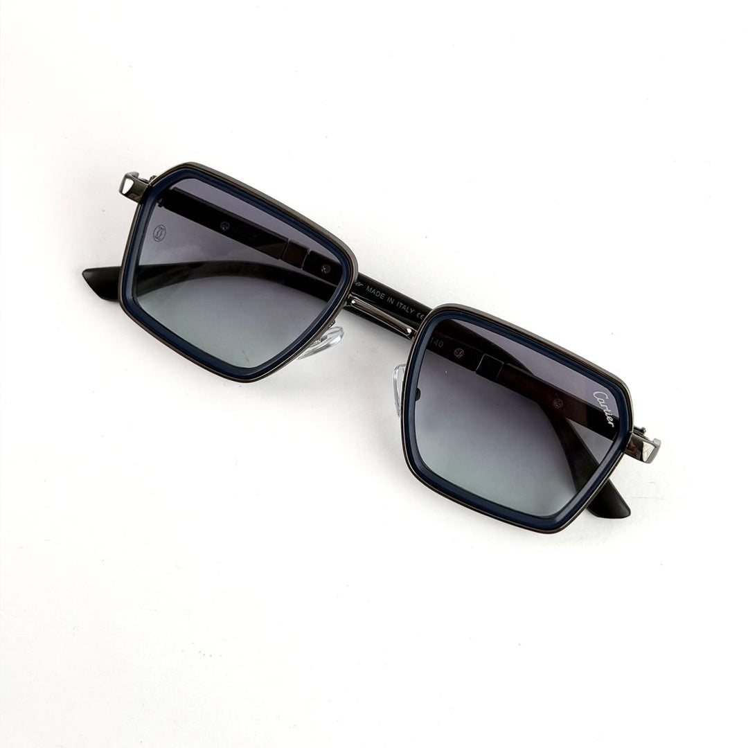 Cartier Santos Square – Blue Gradient