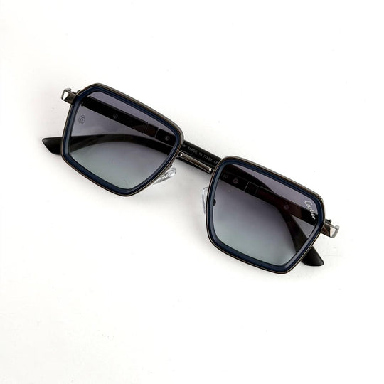 Cartier Santos Square – Blue Gradient