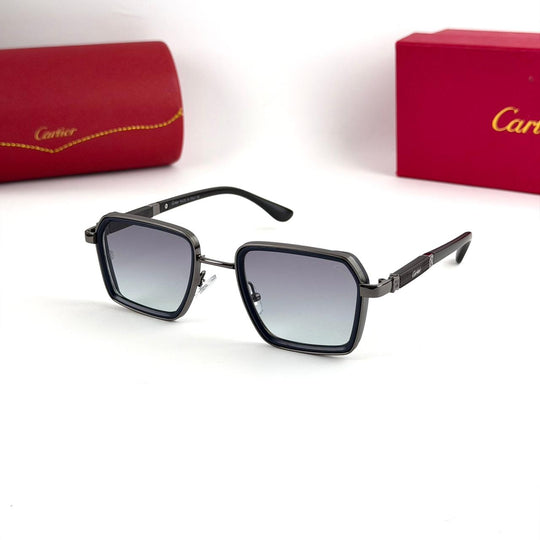 Cartier Santos Square – Blue Gradient