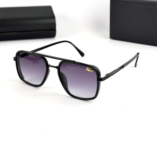 Lacoste Square Aviator – Black/Purple Gradient