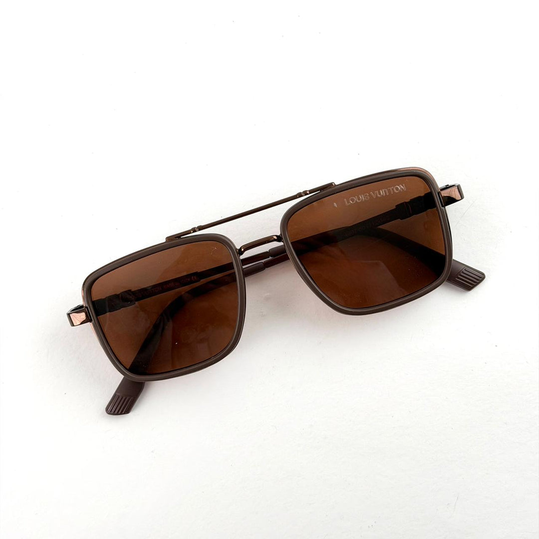 Louis Vuitton Square Double Bridge – Brown