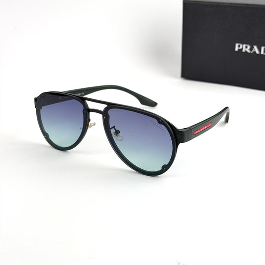 Prada Linea Rossa Aviator – Blue Gradient