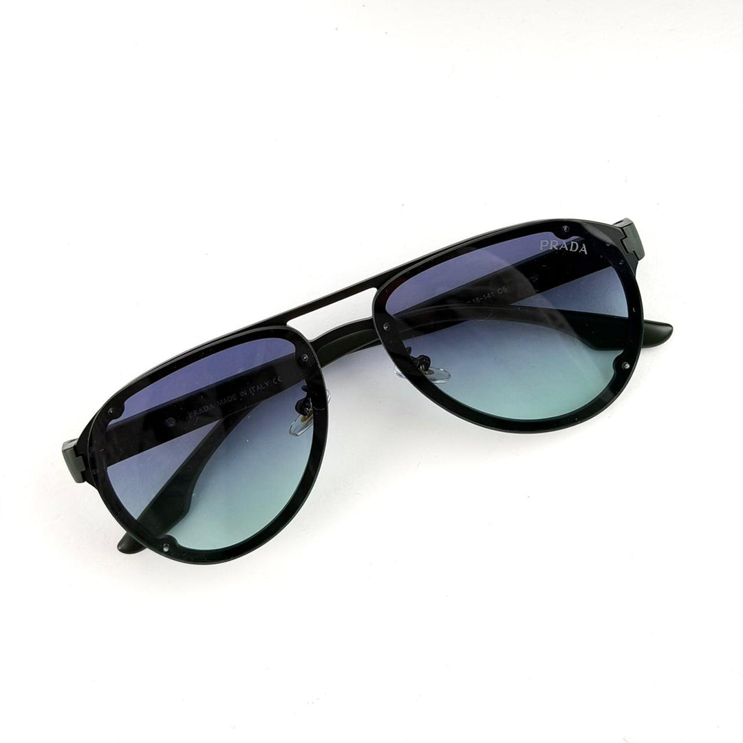Prada Linea Rossa Aviator – Blue Gradient