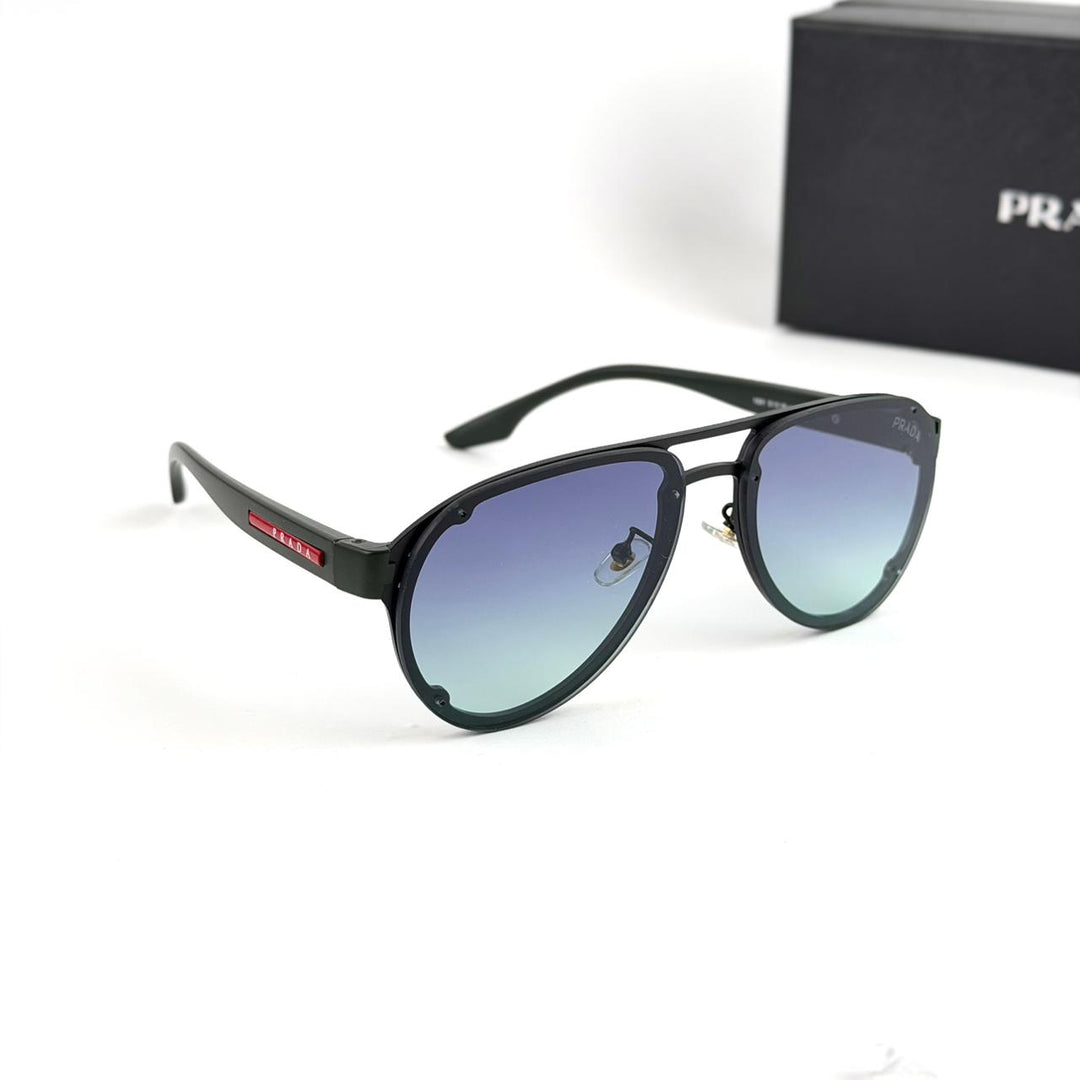 Prada Linea Rossa Aviator – Blue Gradient