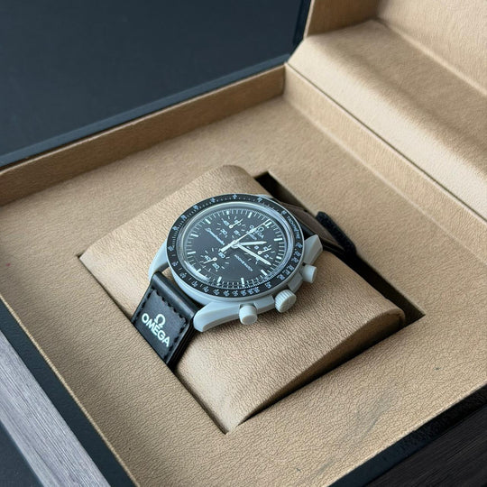 Omega × Swatch MoonSwatch – Mission to the Moon Shadow Edition