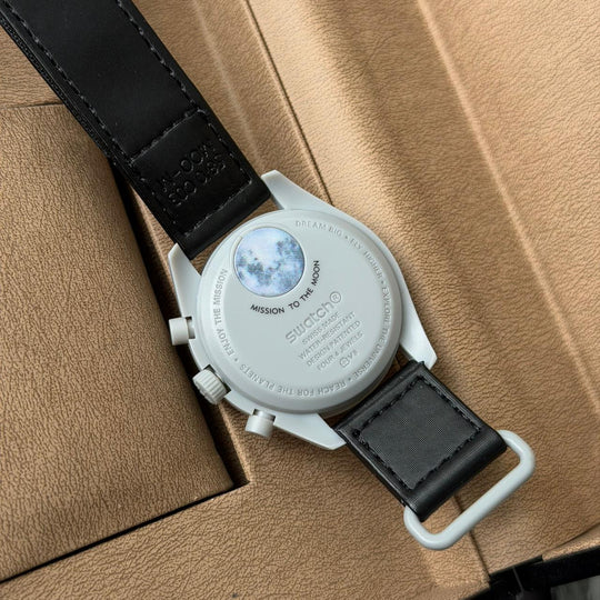 Omega × Swatch MoonSwatch – Mission to the Moon Shadow Edition