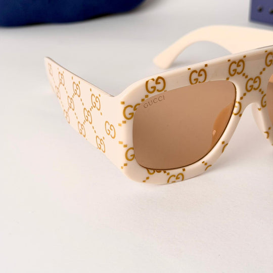 Gucci Monogram Ivory Oversized – Cream