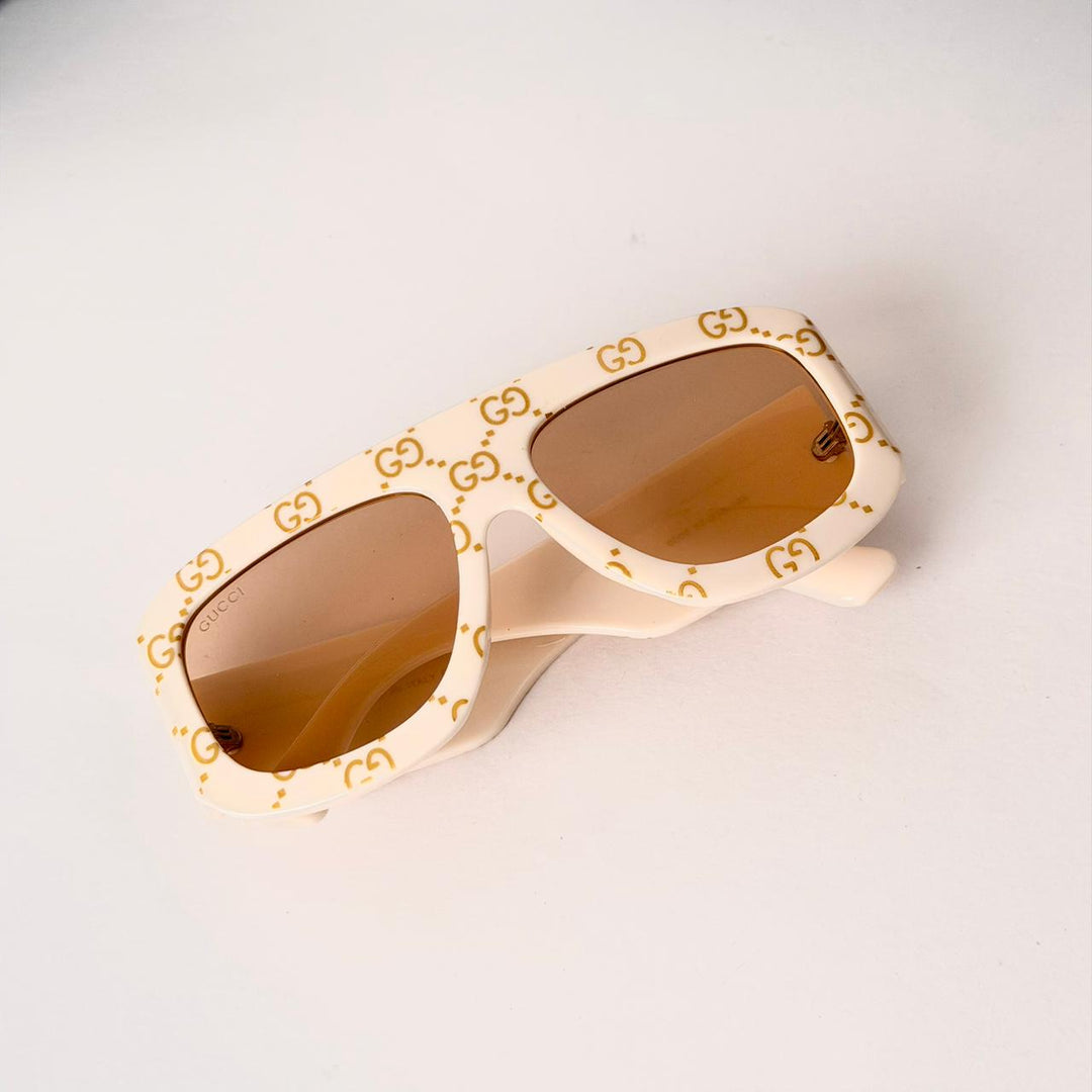 Gucci Monogram Ivory Oversized – Cream