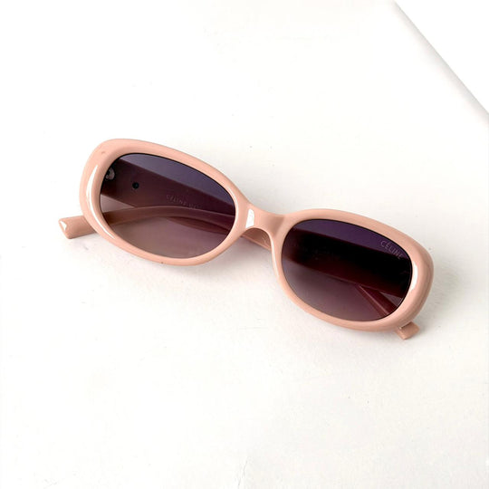 Celine Oval Pink – Gradient Rose