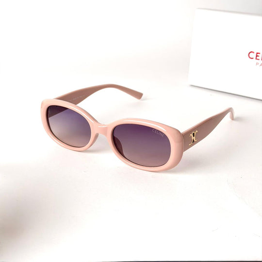 Celine Oval Pink – Gradient Rose