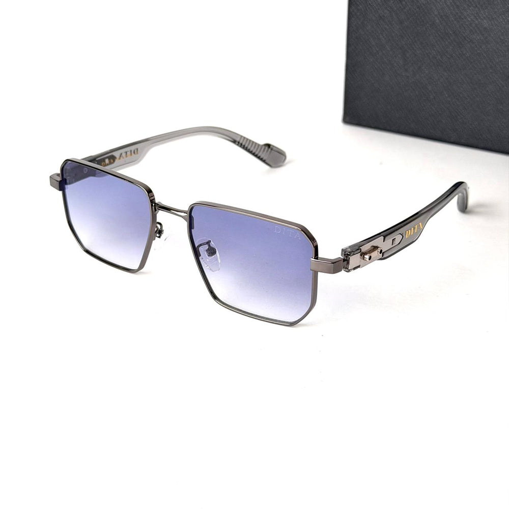 DITA Modern Hexagon – Gunmetal Blue Gradient
