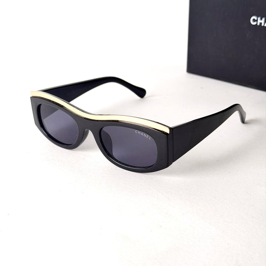 Chanel Signature Gold Bar – Black