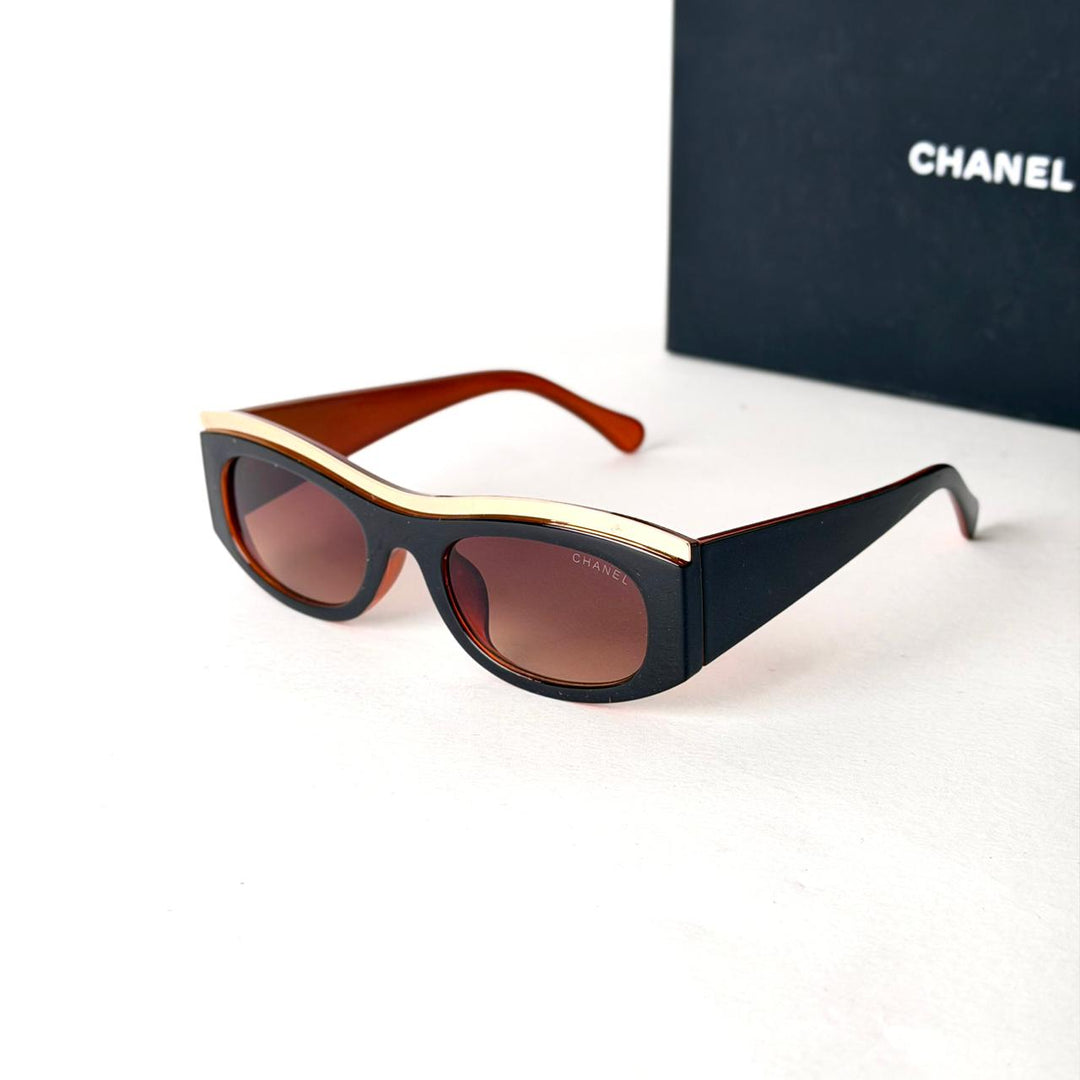 Chanel Signature Gold Bar – Brown