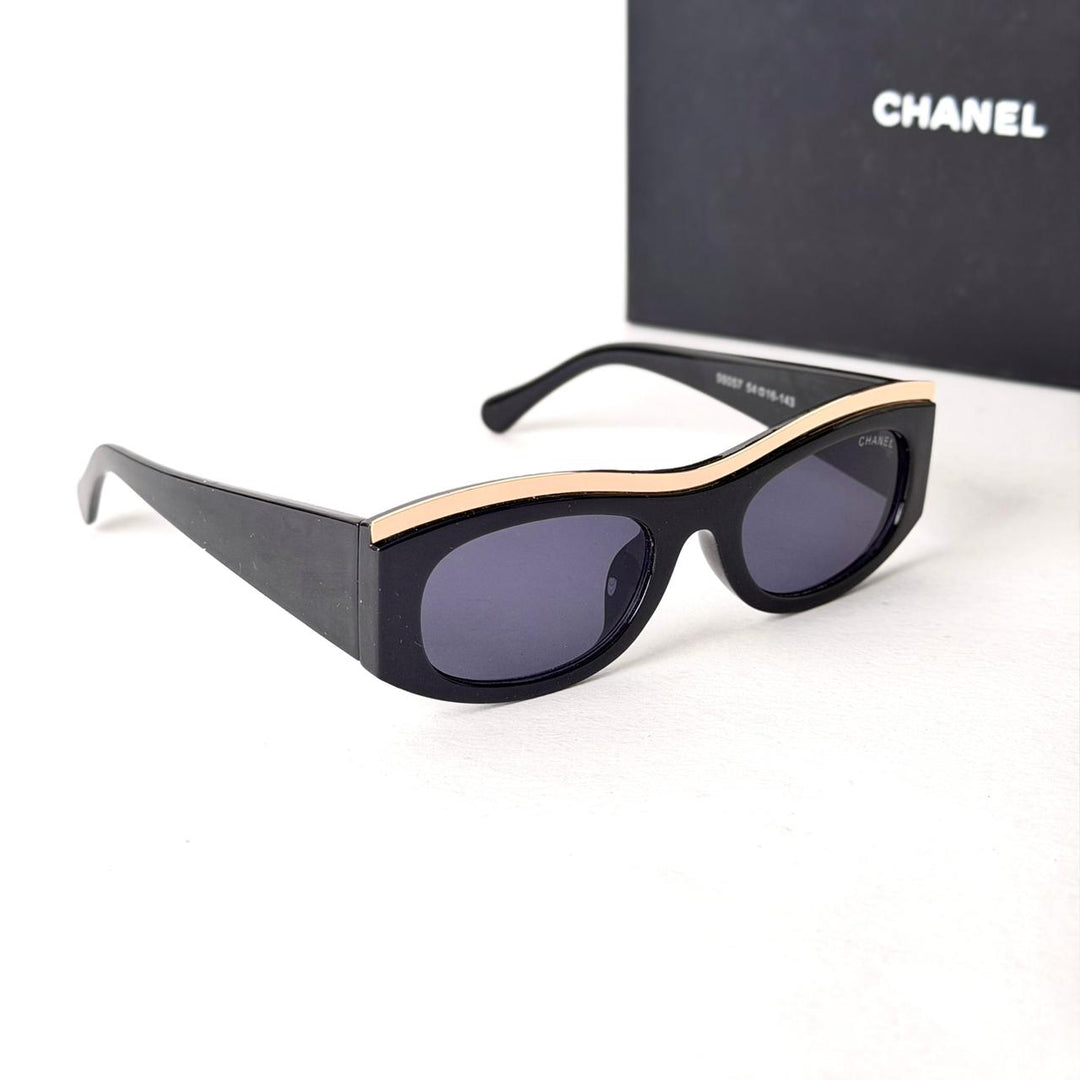 Chanel Signature Gold Bar – Black