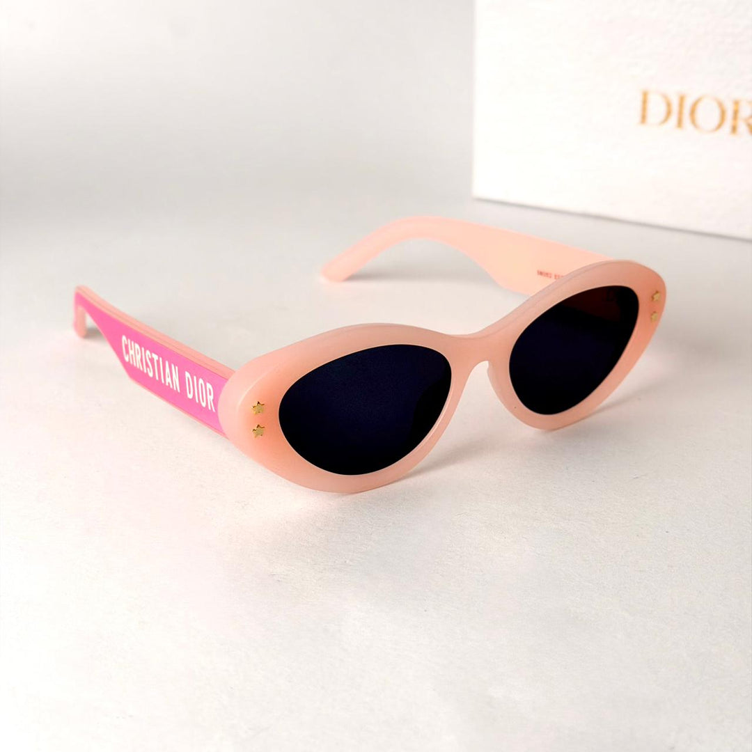 DIOR Kids Oval – Baby Pink Black