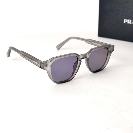 PRADA Symbole Square – Crystal Smoke Purple