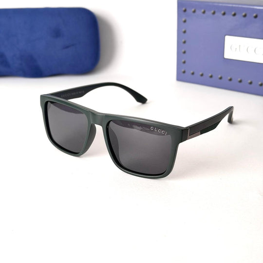 GUCCI Urban Square – Matte Forest Green Grey