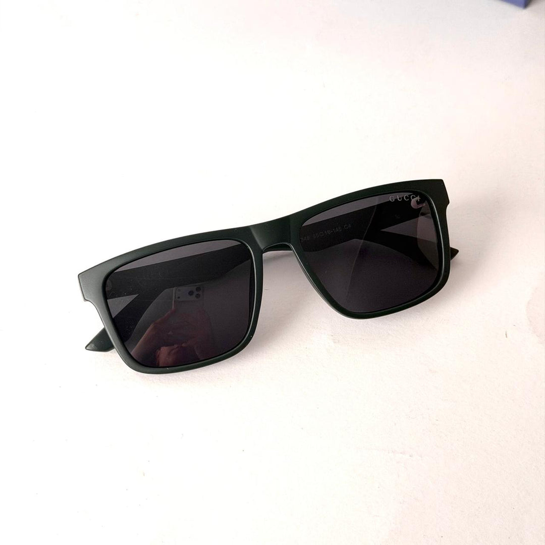 GUCCI Urban Square – Matte Forest Green Grey