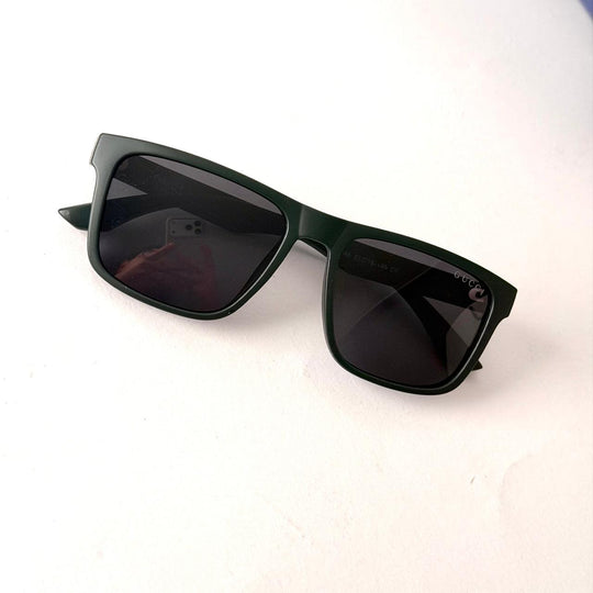 GUCCI Urban Square – Matte Forest Green Grey