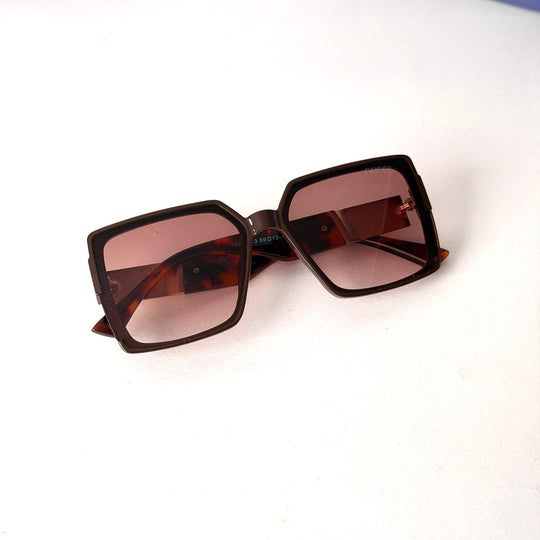 GUCCI Signature Square – Dark Havana Brown Gradient