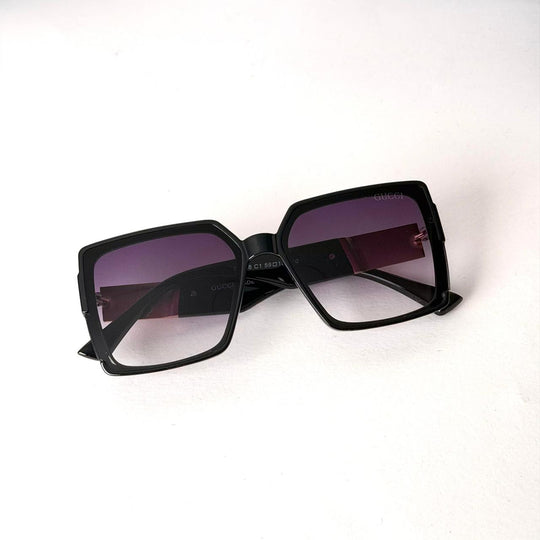 GUCCI Signature Square – Black Violet Gradient