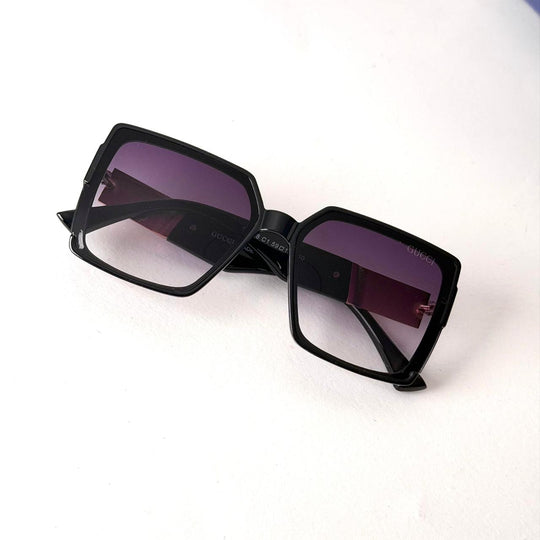 GUCCI Signature Square – Black Violet Gradient