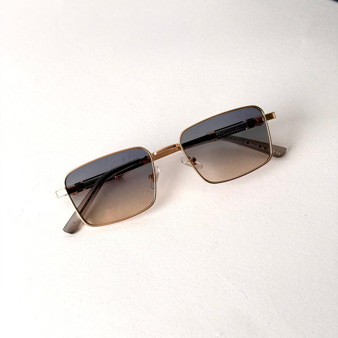 Emporio Armani Metro Square – Rose Gold / Silver Mirror