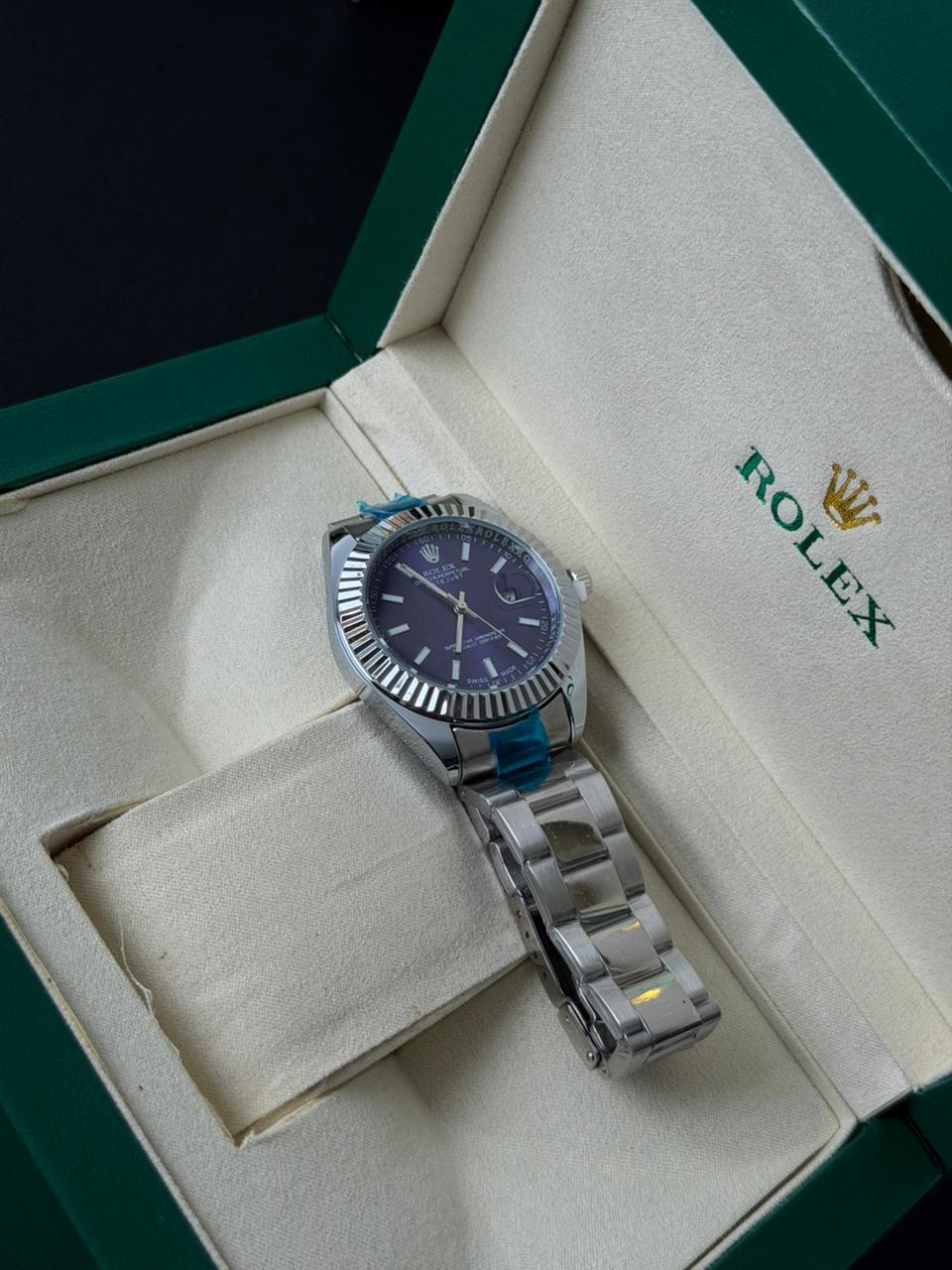 Rolex Datejust – Blue Dial Silver