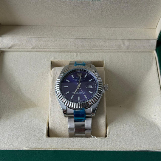 Rolex Datejust – Blue Dial Silver