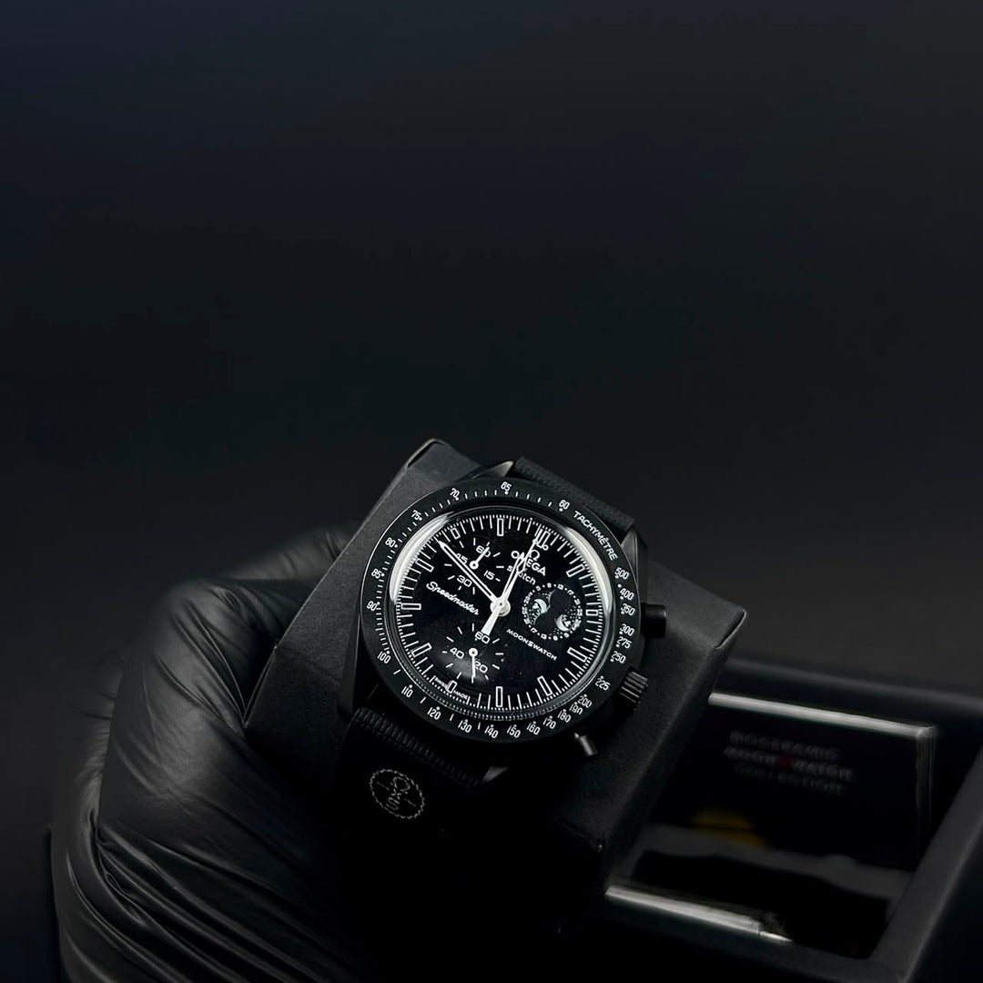 Omega MoonSwatch Mission to the Moon – Black