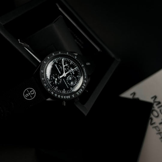 Omega MoonSwatch Mission to the Moon – Black