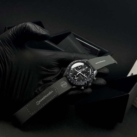 Omega MoonSwatch Mission to Mercury – Black &amp; Grey