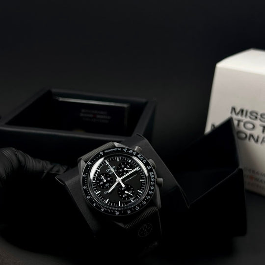 Omega MoonSwatch Mission to Mercury – Black &amp; Grey