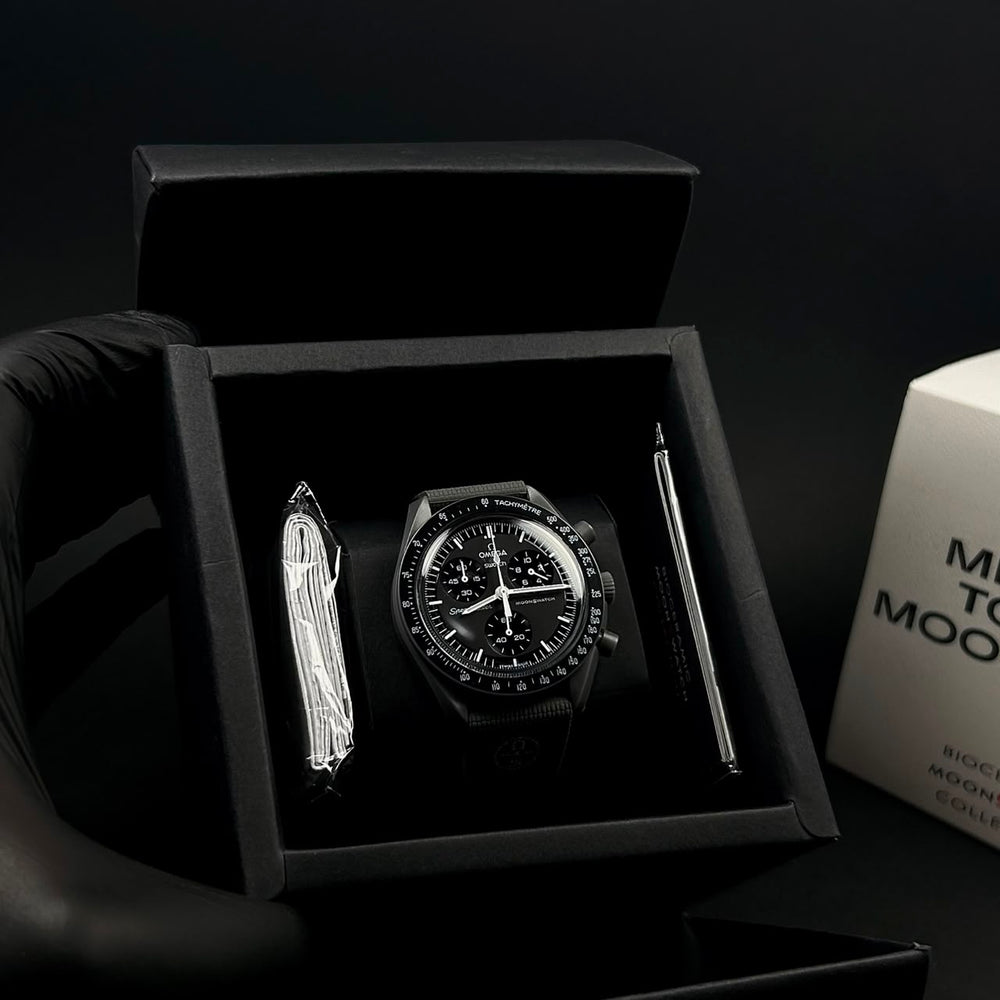 Omega MoonSwatch Mission to Mercury – Black & Grey