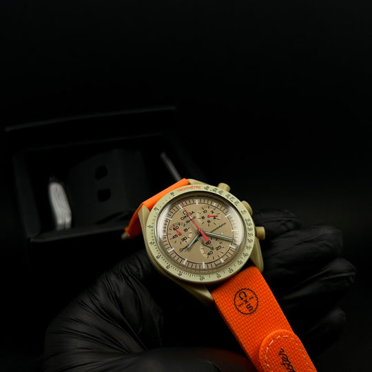 Omega MoonSwatch Mission to Jupiter – Orange