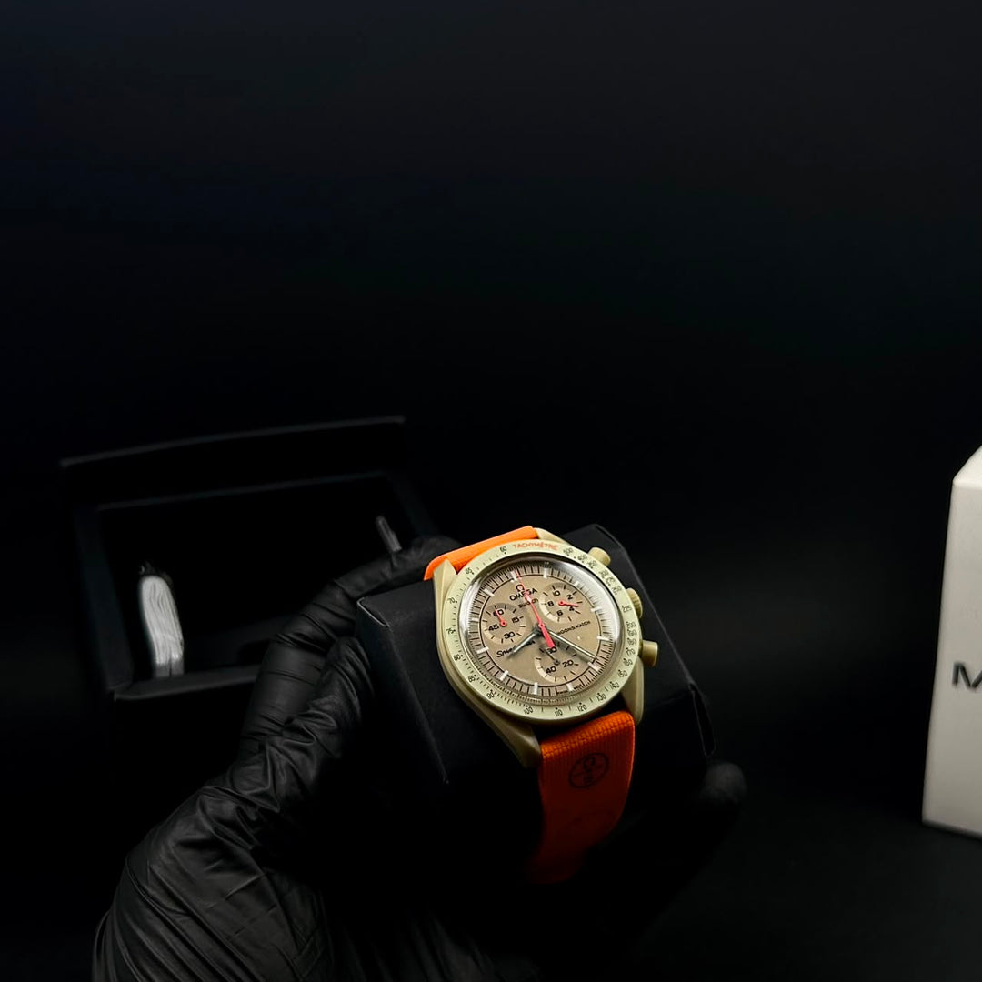 Omega MoonSwatch Mission to Jupiter – Orange