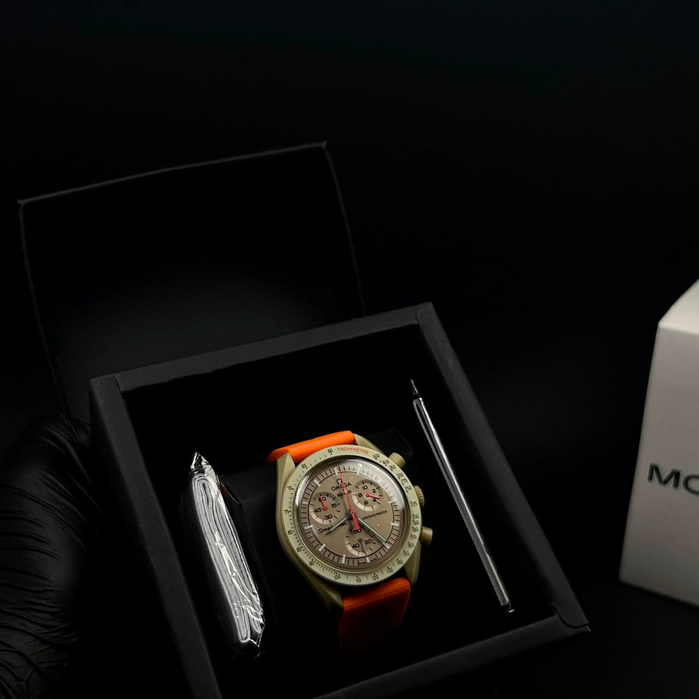 Omega MoonSwatch Mission to Jupiter – Orange