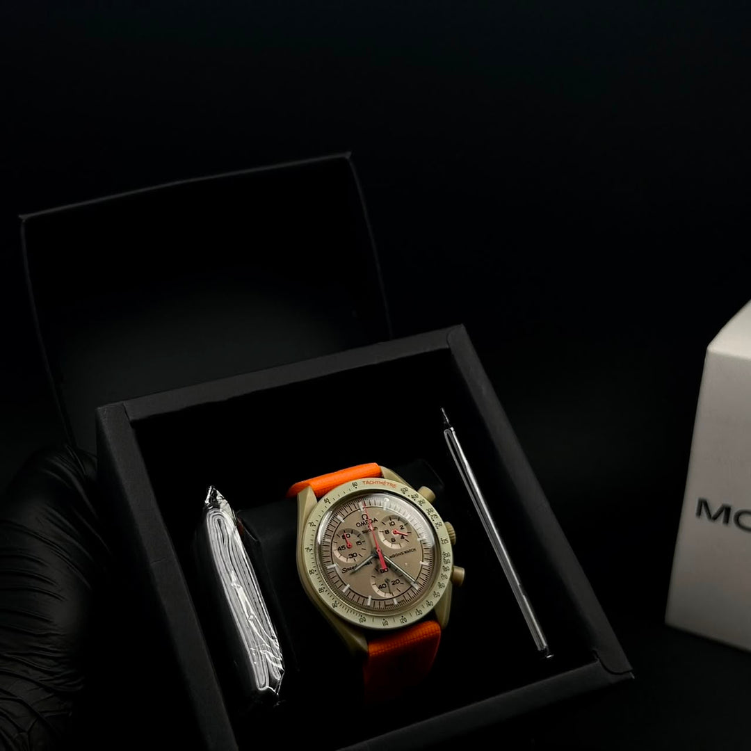 Omega MoonSwatch Mission to Jupiter – Orange