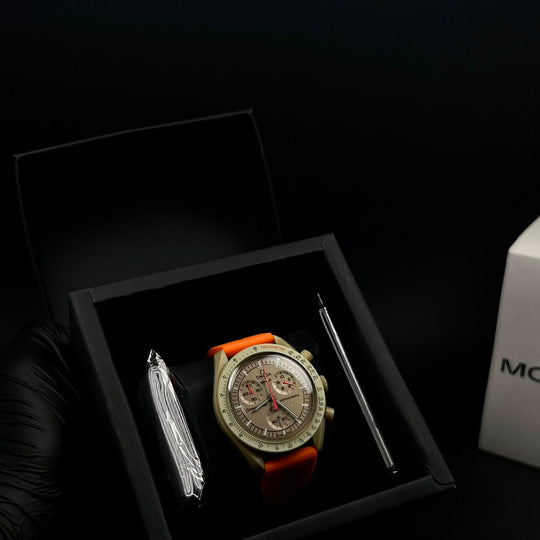 Omega MoonSwatch Mission to Jupiter – Orange