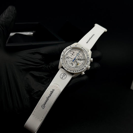 Omega MoonSwatch Mission to the Moon – White