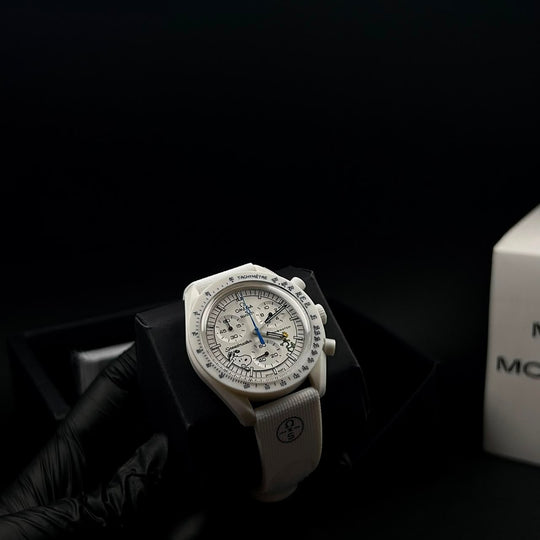 Omega MoonSwatch Mission to the Moon – White