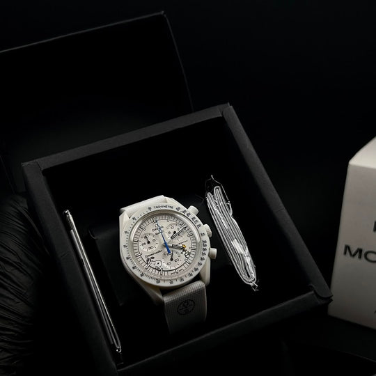 Omega MoonSwatch Mission to the Moon – White