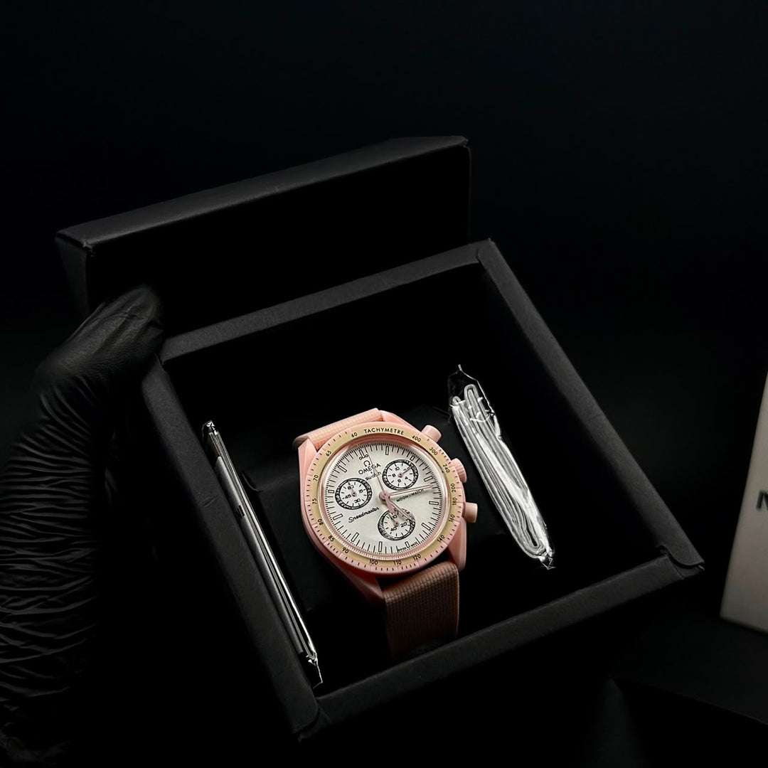 Omega MoonSwatch Mission to Venus – Pink