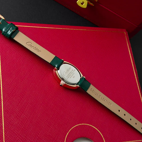 Cartier Baignoire Classic - Emerald Green Rose Gold
