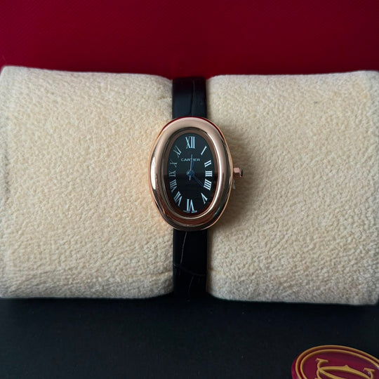 Cartier Baignoire Classic - Black Rose Gold