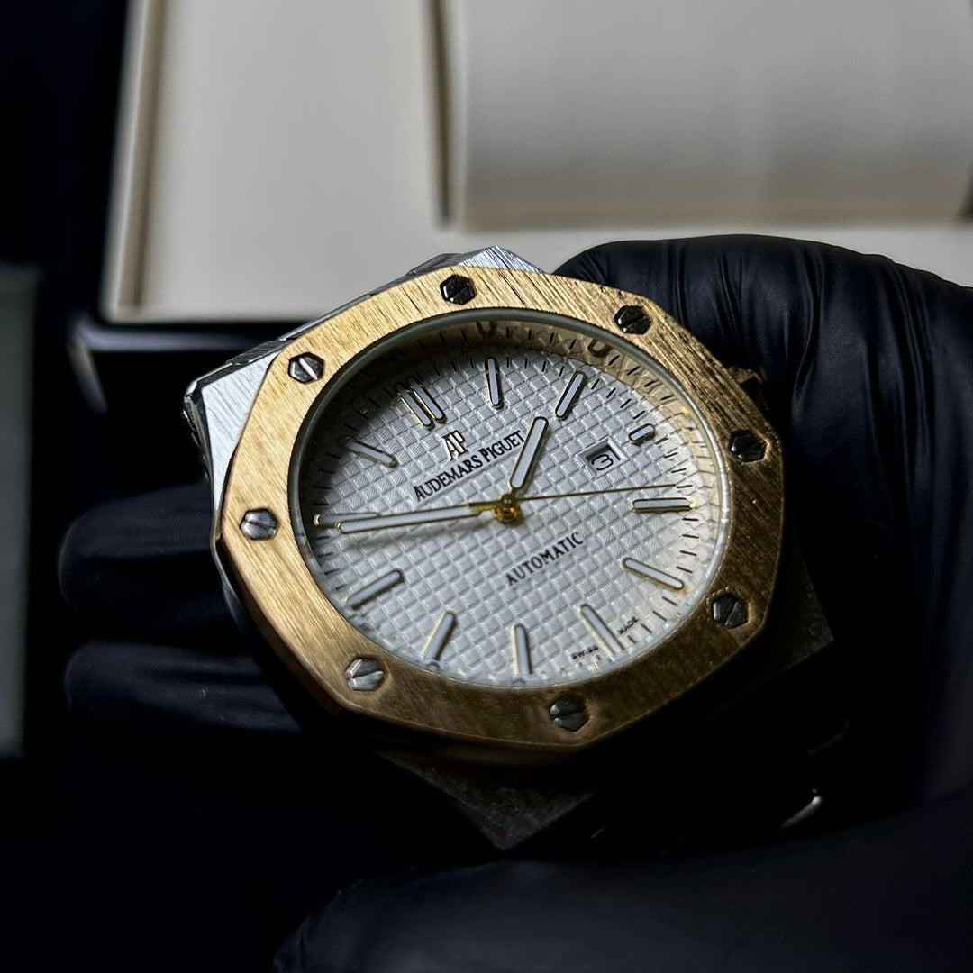 Audemars Piguet Classic Royal Oak - Two Tone White - Giiz store