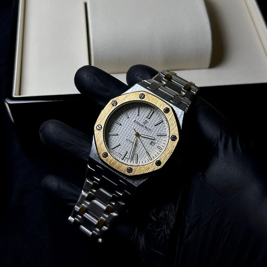 Audemars Piguet Classic Royal Oak - Two Tone White - Giiz store