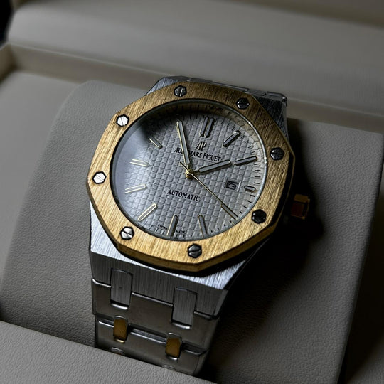 Audemars Piguet Classic Royal Oak - Two Tone White - Giiz store